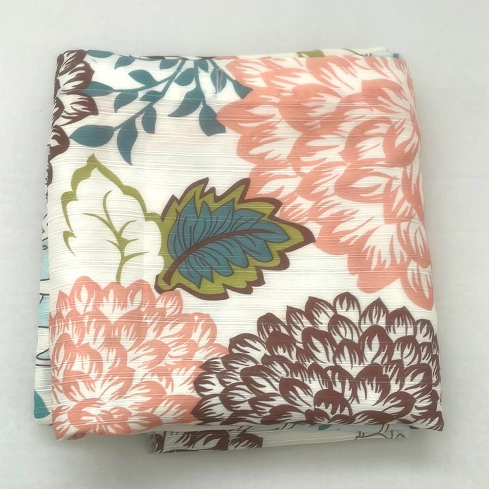 Shower Curtain Fabric Print Design.
